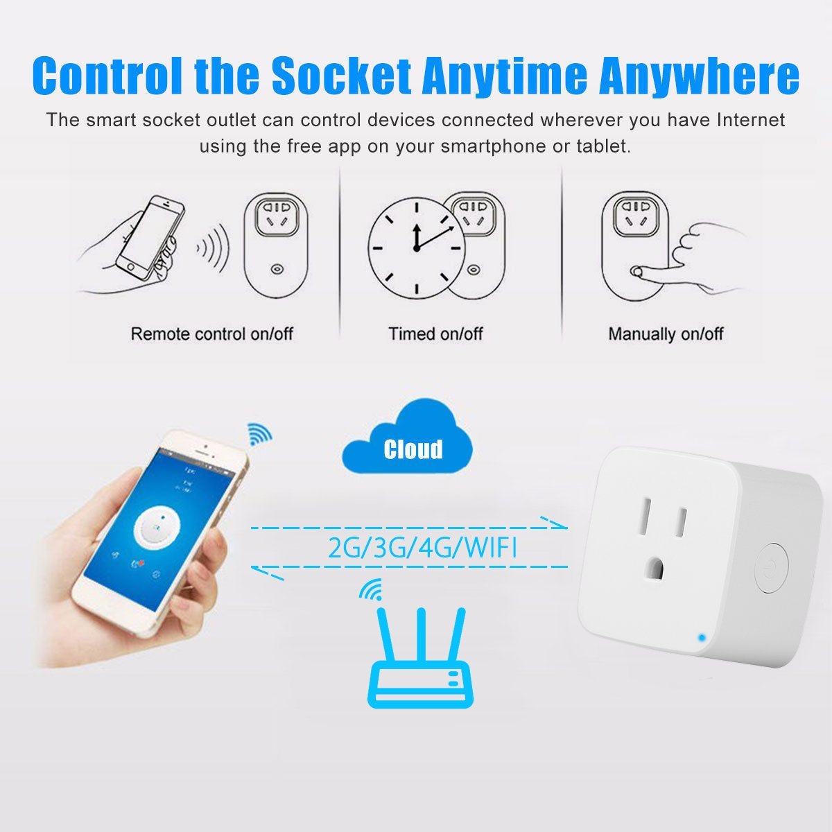 Satechi IQ Plug Bluetooth Smart Outlet
