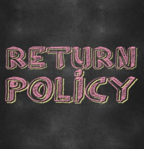 Reading return and guarantee policies carefully ---043