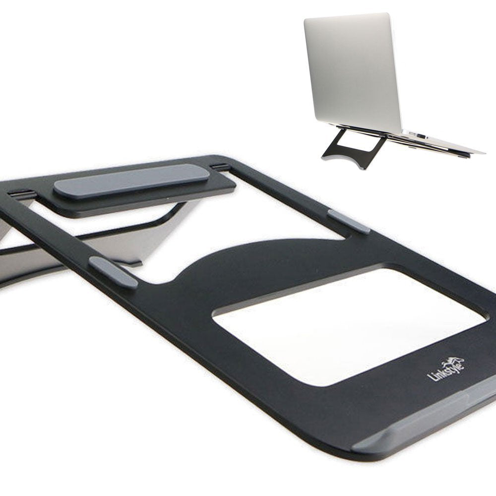 LinkStyle Universal Multi-Angel Adjustable Aluminum Desk Laptop Stand Holder