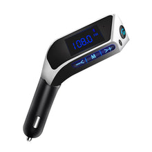 Bluetooth & FM Transmitter with SD Card Slot (Black)