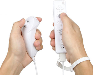 2Packs Nintendo Wii Nunchuk Controller (White/ Black)