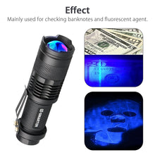 UV Blacklight Flashlight