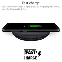 Fast Wireless Charging Pad LinkStyle Qi Fast Wireless Charger with Cooling Fan