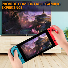 Linkstyle Wireless Switch Joy Pad Controllers L/R Compatible with Nintendo Switch Console as a Controller Replacement-Red/Blue