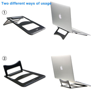 LinkStyle Universal Multi-Angel Adjustable Aluminum Desk Laptop Stand Holder