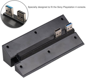 5-Port USB Hub for PlayStation 4 - Black