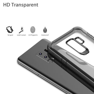 Ultra Slim HD Clear & Full TPU Soft Frame Hybrid Galaxy S9 Case